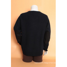 Yak Wool/Cashmere V Neck Pullover Long Sleeve Sweater/Garment/Clothing/Knitwear